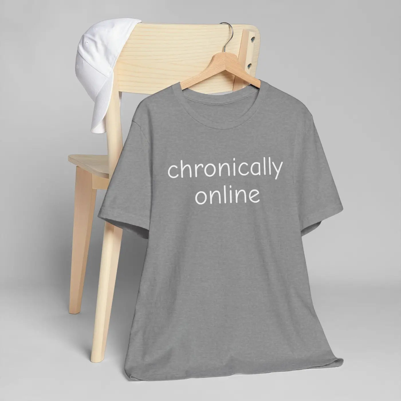 Chronically Online Unisex Jersey Ultimate Comfort Tee - DipaliZ