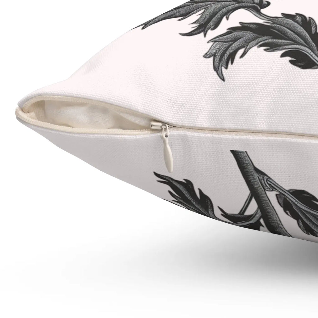 Chrysanthemum Flower Throw Pillow - Cozy Living Room - DipaliZ