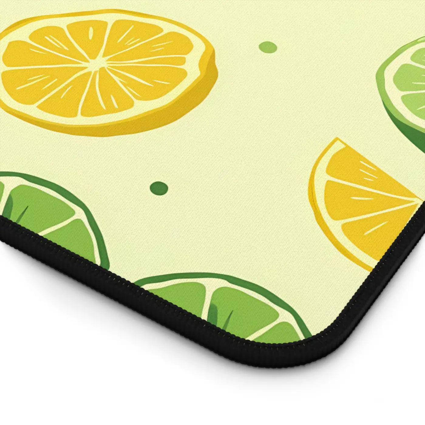 Citrus Pattern Desk Mat - Vibrant Home Office Decor - DipaliZ