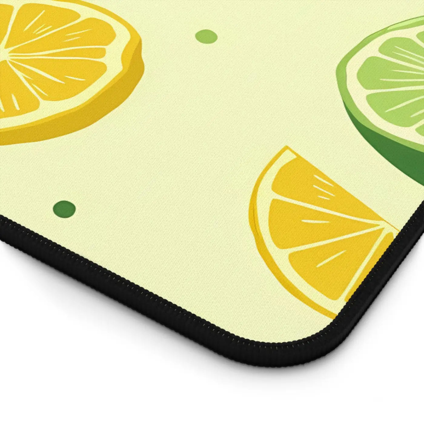 Citrus Pattern Desk Mat - Vibrant Home Office Decor - DipaliZ