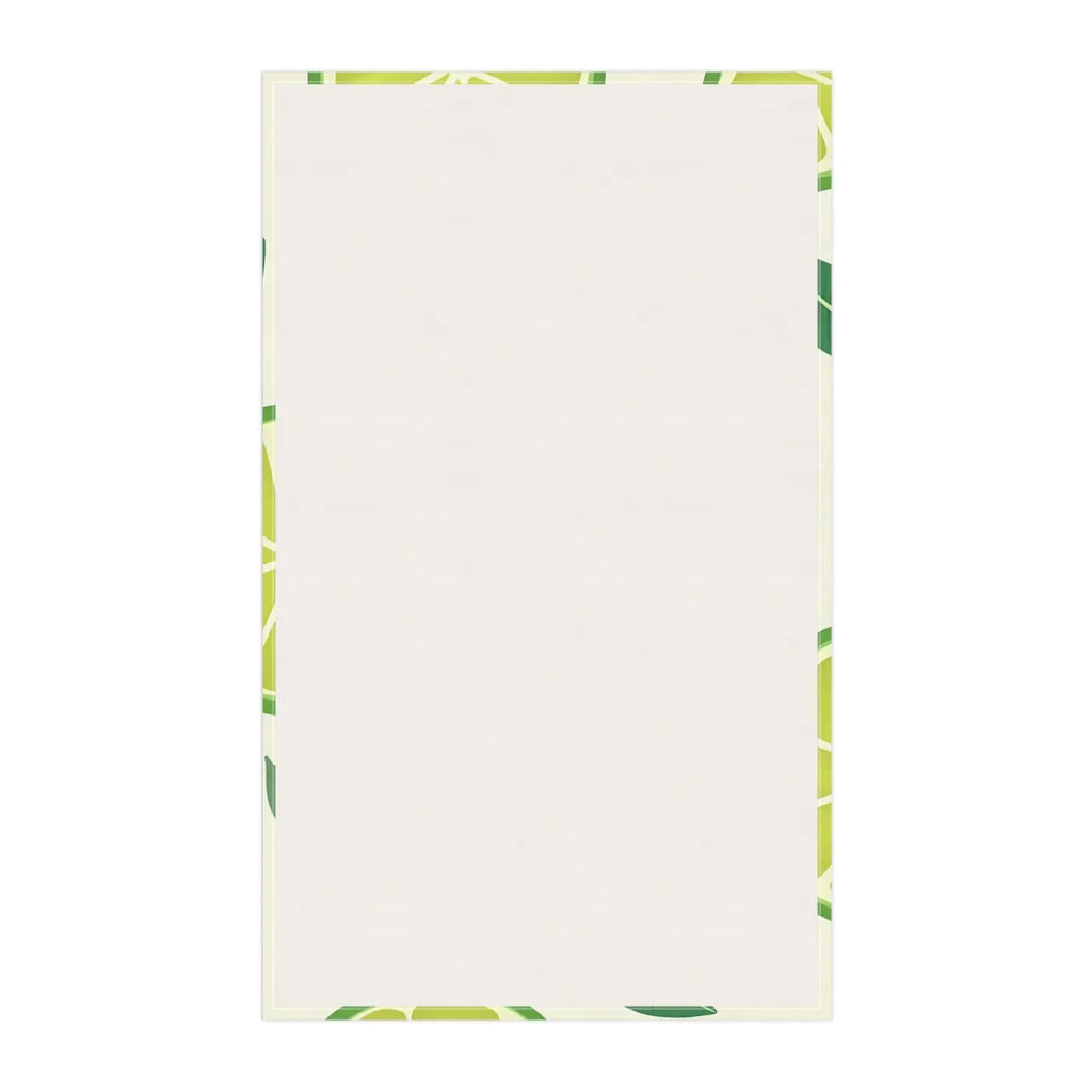 Citrus Slice Tea Towels - Lemon Charm Kitchen Decor - DipaliZ