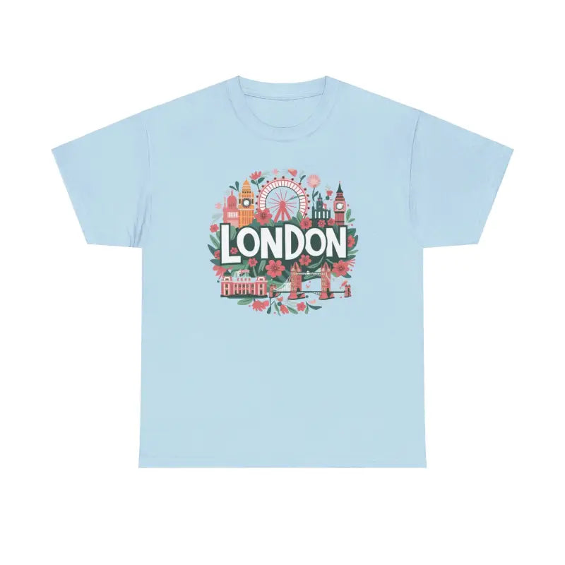 City of London Heavy Cotton Tee - Unisex Urban Style - DipaliZ