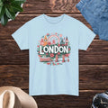 City of London Heavy Cotton Tee - Unisex Urban Style - DipaliZ