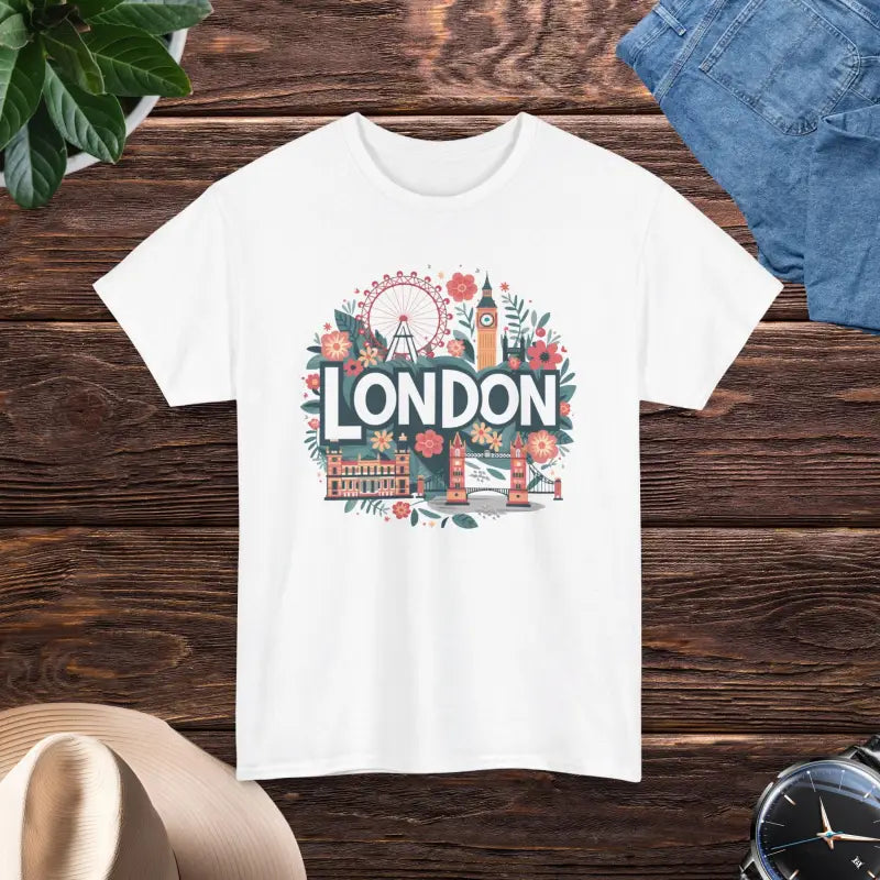 London City Tee - Heavy Cotton Unisex Style - DipaliZ