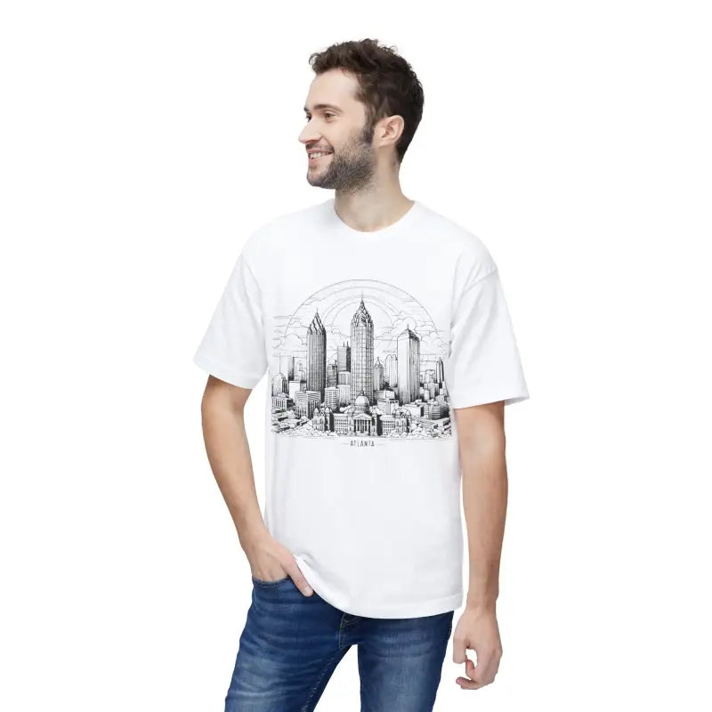 Stylish Atlanta City Skyline T-Shirt - Unisex Trendy - DipaliZ