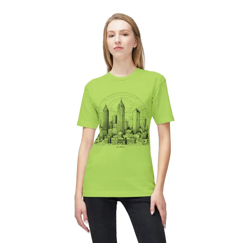 Stylish Atlanta City Skyline T-Shirt - Unisex Trendy - DipaliZ