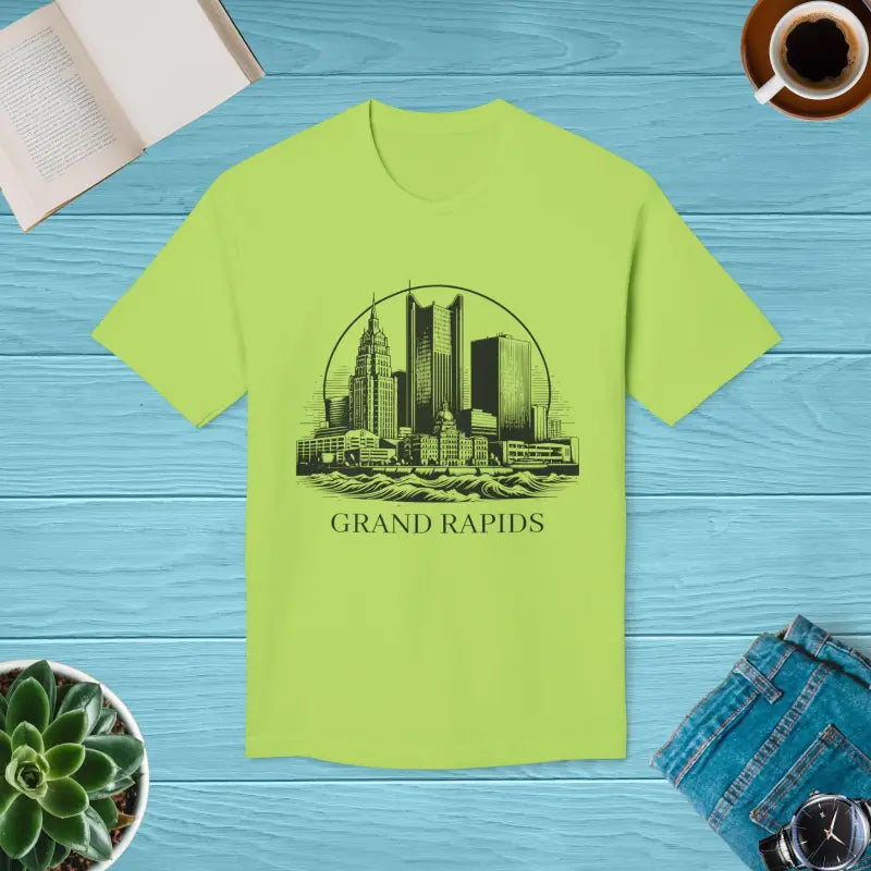 Grand Rapids Skyline Tee - City Pride Comfort Fit - DipaliZ