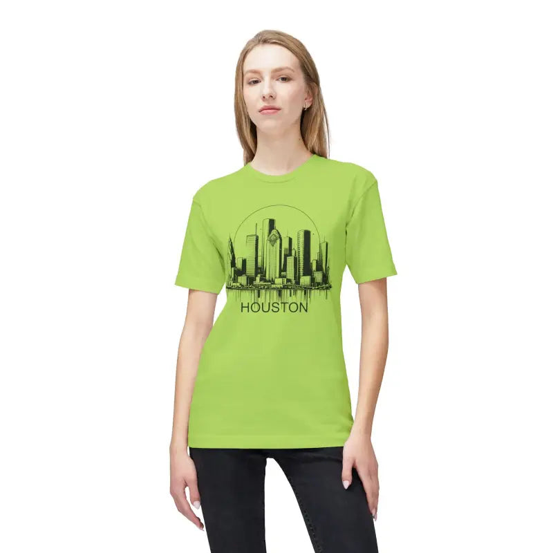 Houston Skyline Tee - Cotton City Pride Shirt - DipaliZ