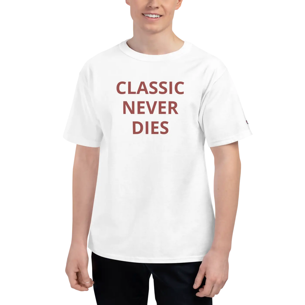 Champion T-Shirt - Perfect Shirt Length and Comfort - DipaliZ