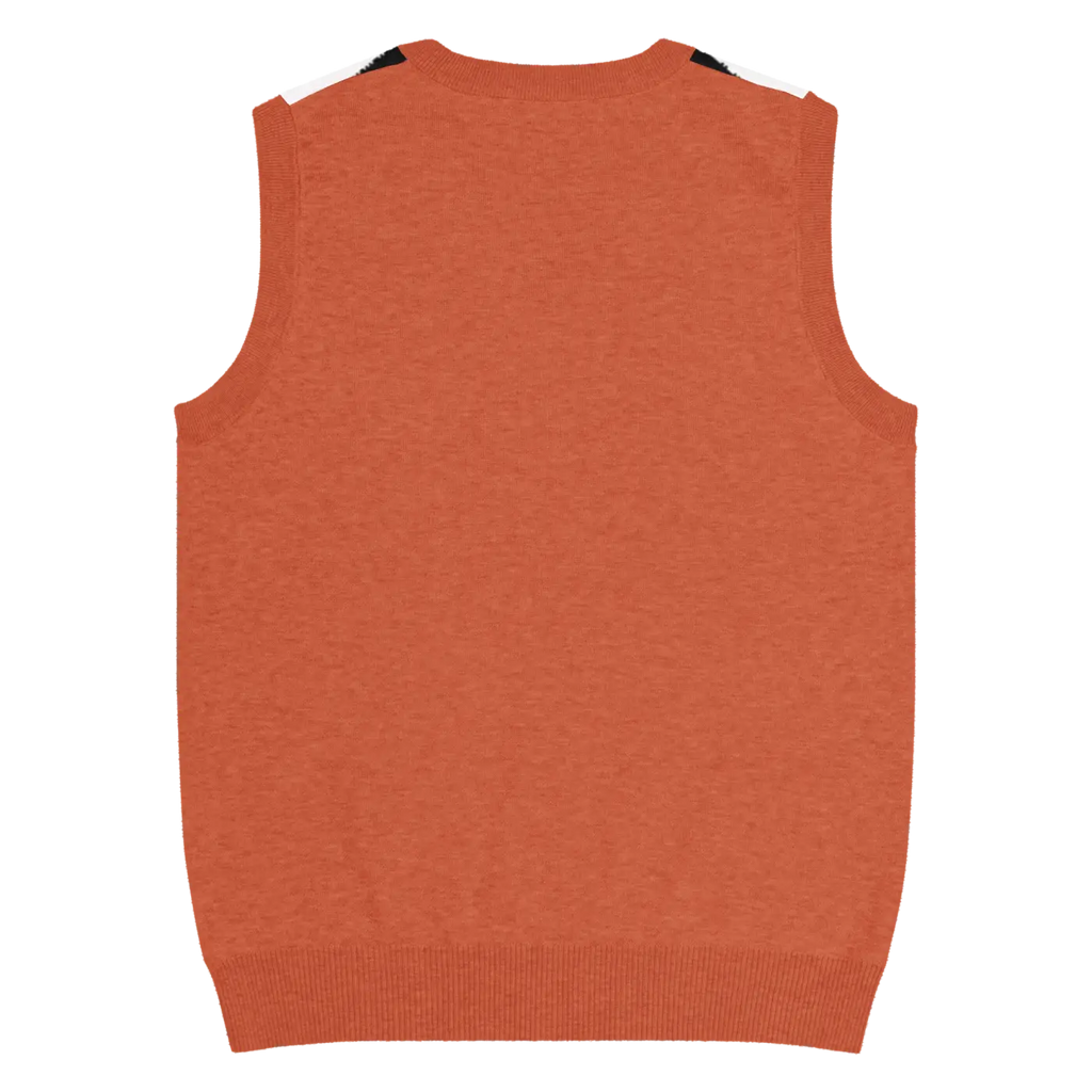 Retro Knit V-Neck Vest - Classic Stripes Style - DipaliZ