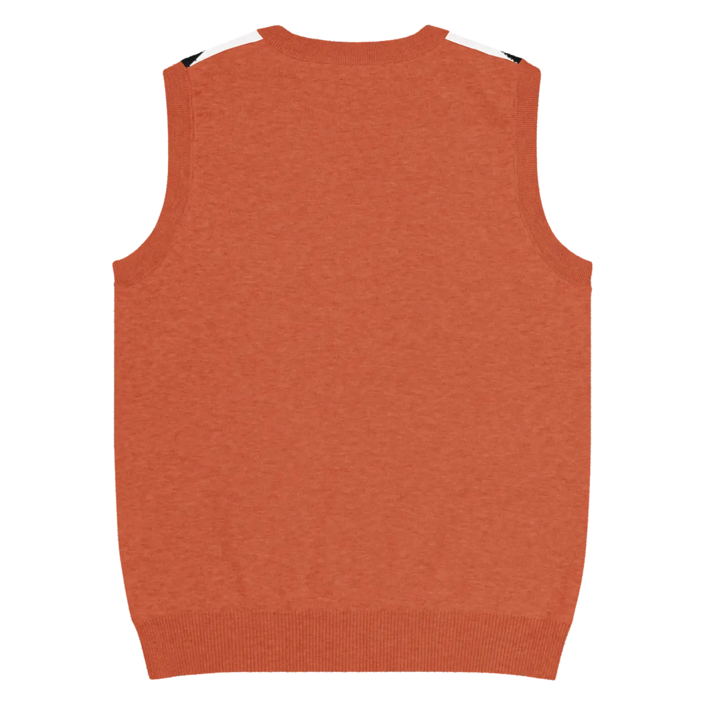 Retro Knit V-Neck Vest - Classic Stripes Style - DipaliZ