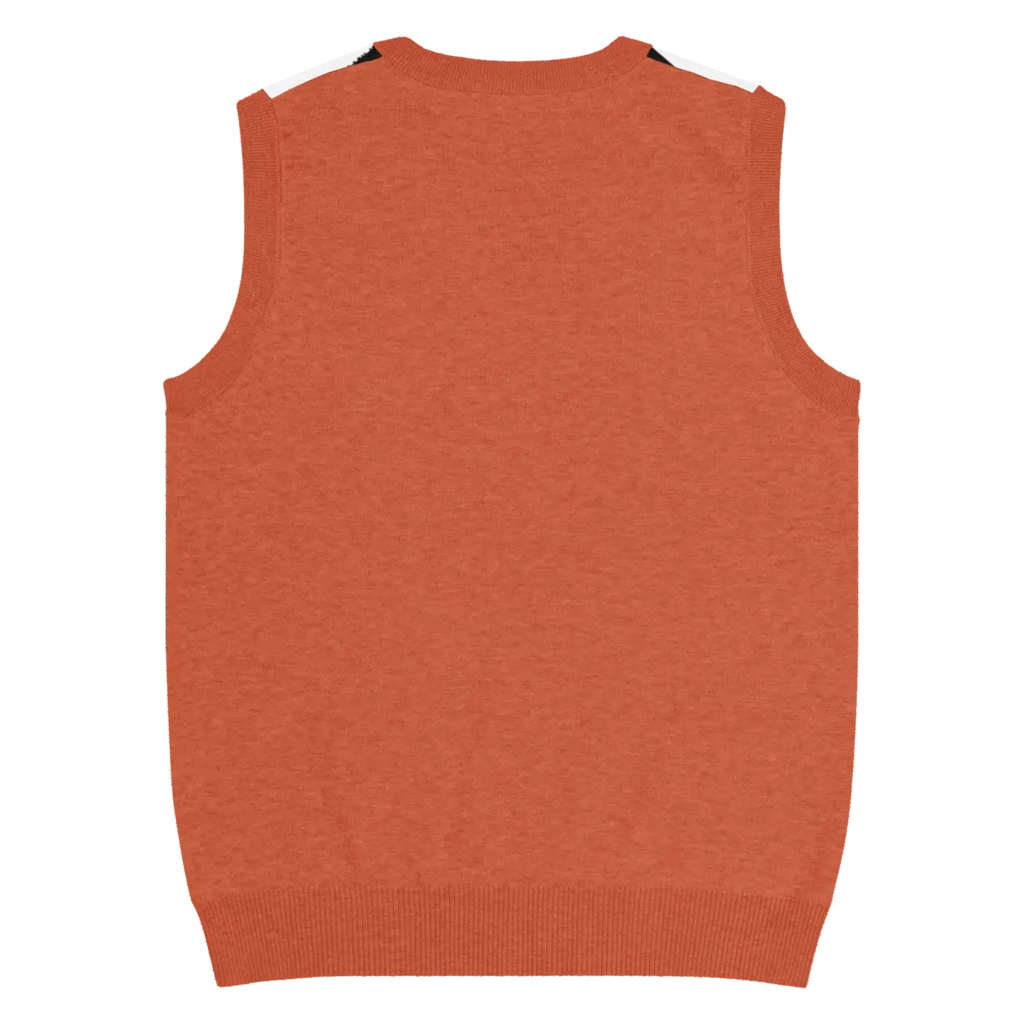 Retro Knit V-Neck Vest - Classic Stripes Style - DipaliZ