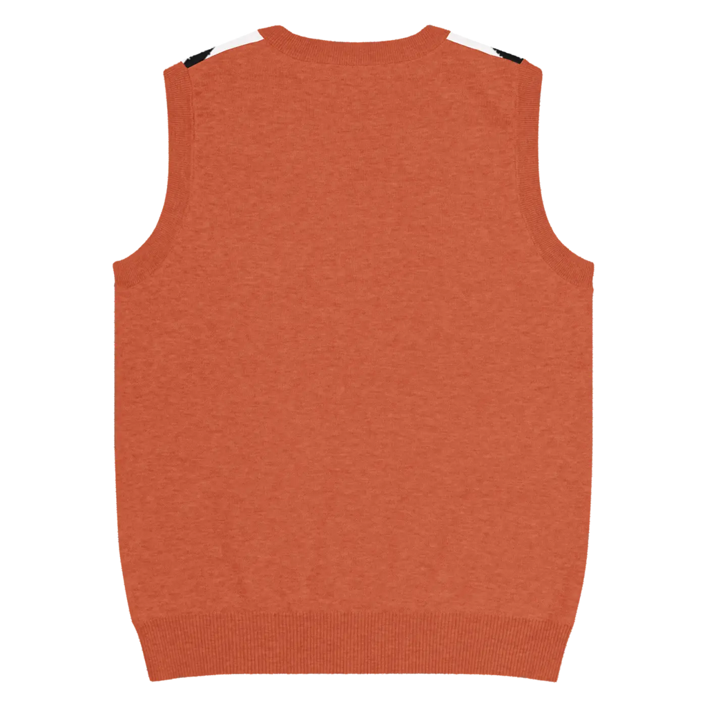Retro Knit V-Neck Vest - Classic Stripes Style - DipaliZ