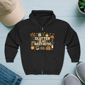 Cozy Creative Clutter Enthusiast Zip Hoodie - DipaliZ