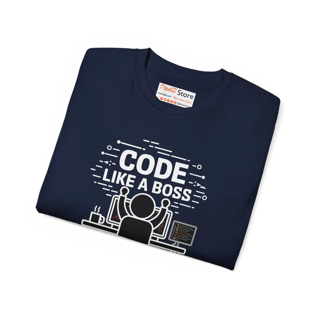 Code Champs Unisex Ultra Cotton Tee - Developer Style - DipaliZ