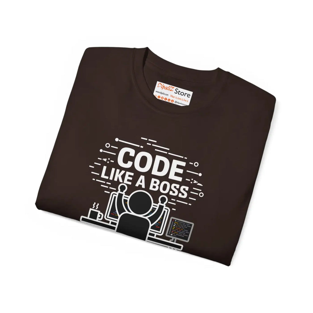Code Champs Unisex Ultra Cotton Tee - Developer Style - DipaliZ