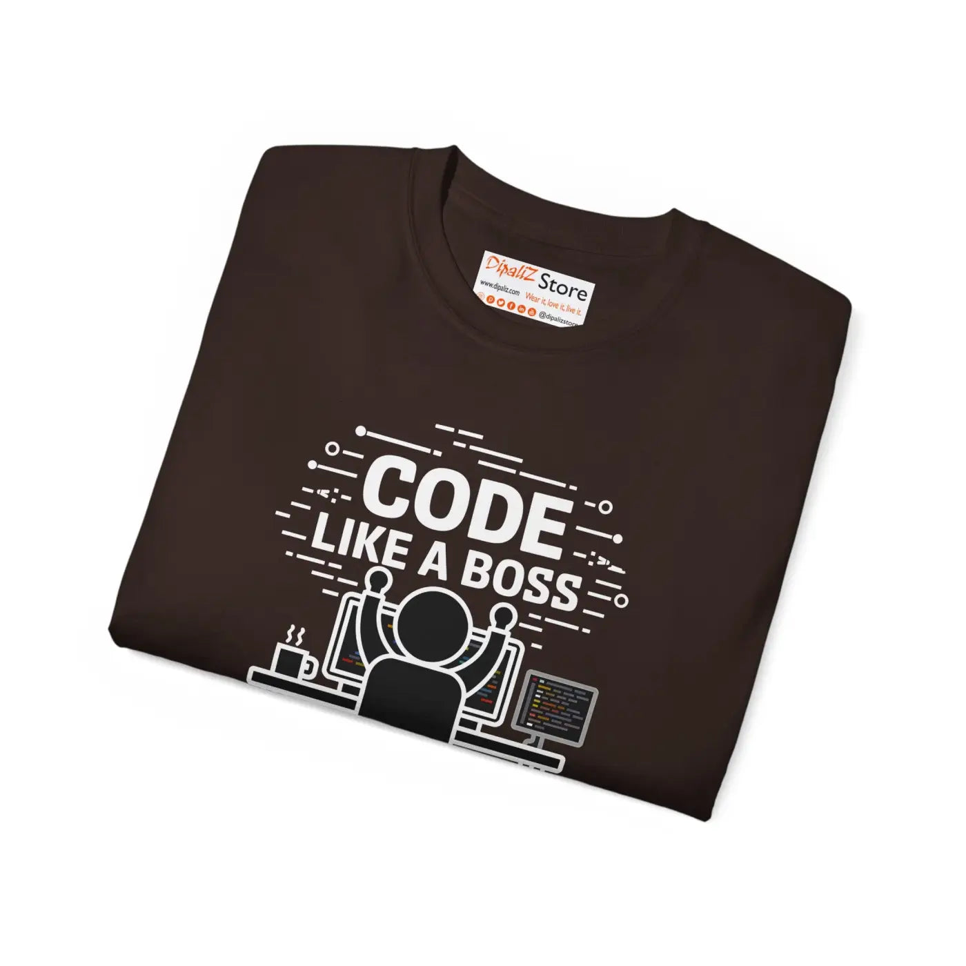 Code Champs Unisex Ultra Cotton Tee - Developer Style - DipaliZ