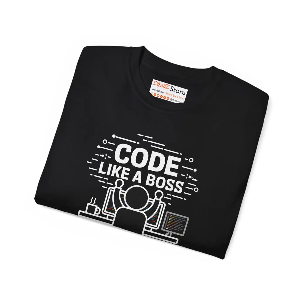 Code Champs Unisex Ultra Cotton Tee - Developer Style - DipaliZ