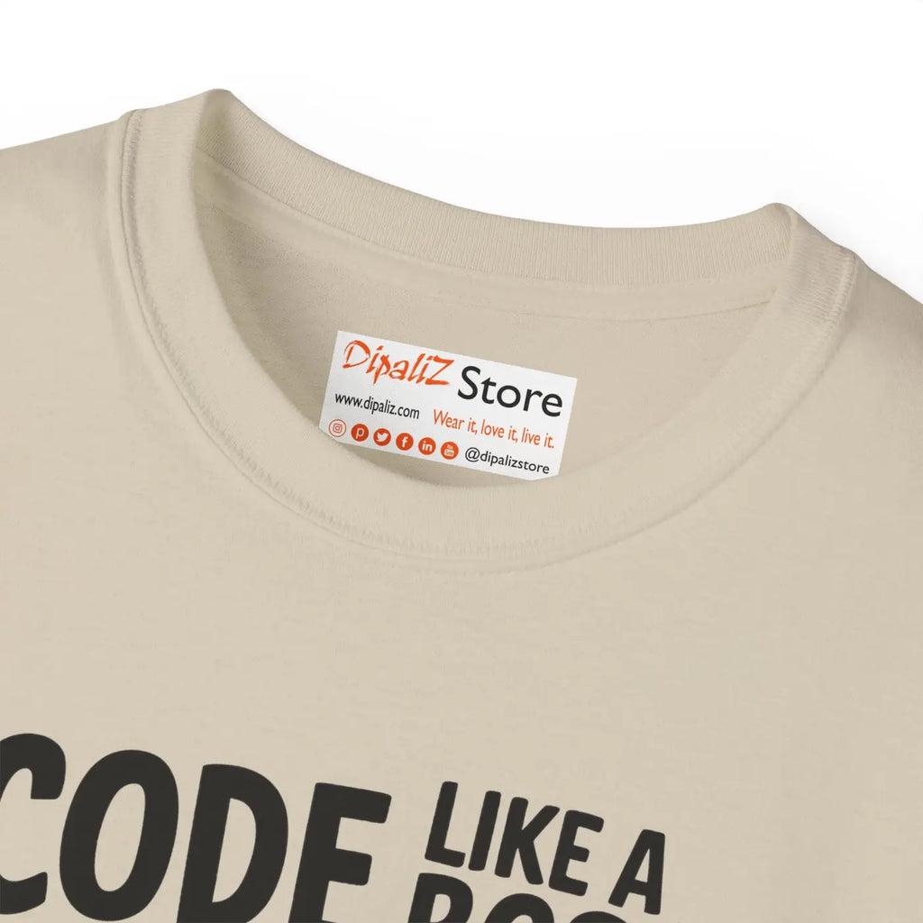 Epic Coding Boss Ultra Cotton Tee - Comfort Fit - DipaliZ