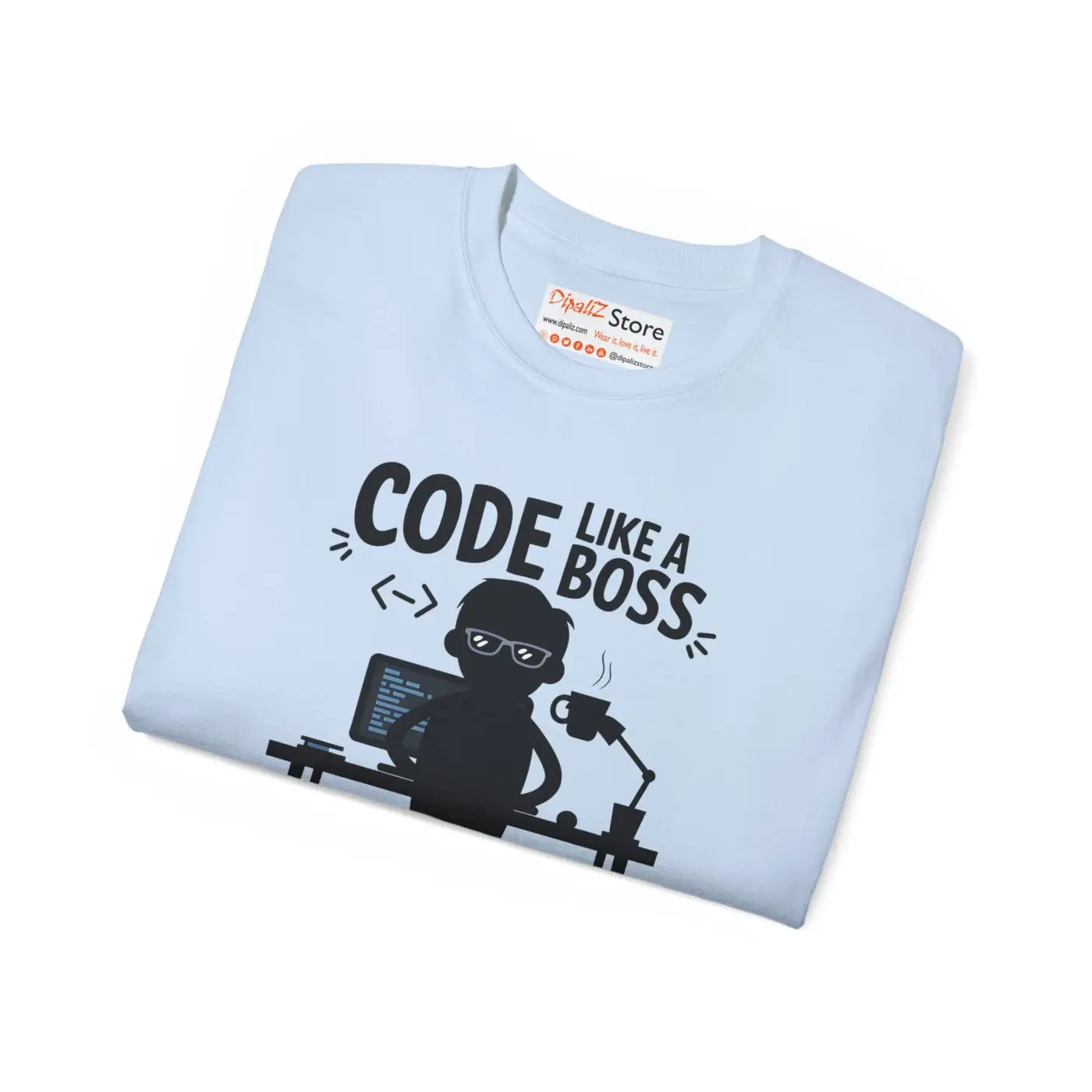 Epic Coding Boss Ultra Cotton Tee - Comfort Fit - DipaliZ