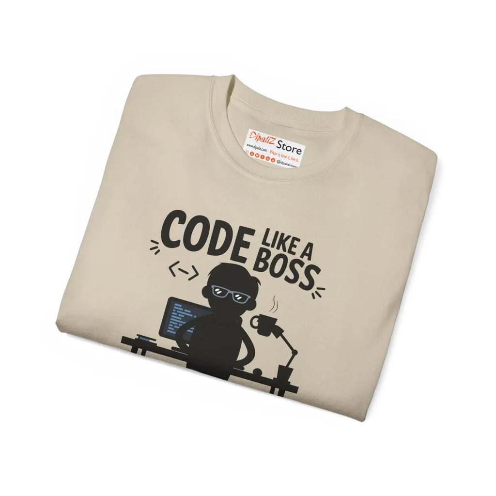 Epic Coding Boss Ultra Cotton Tee - Comfort Fit - DipaliZ