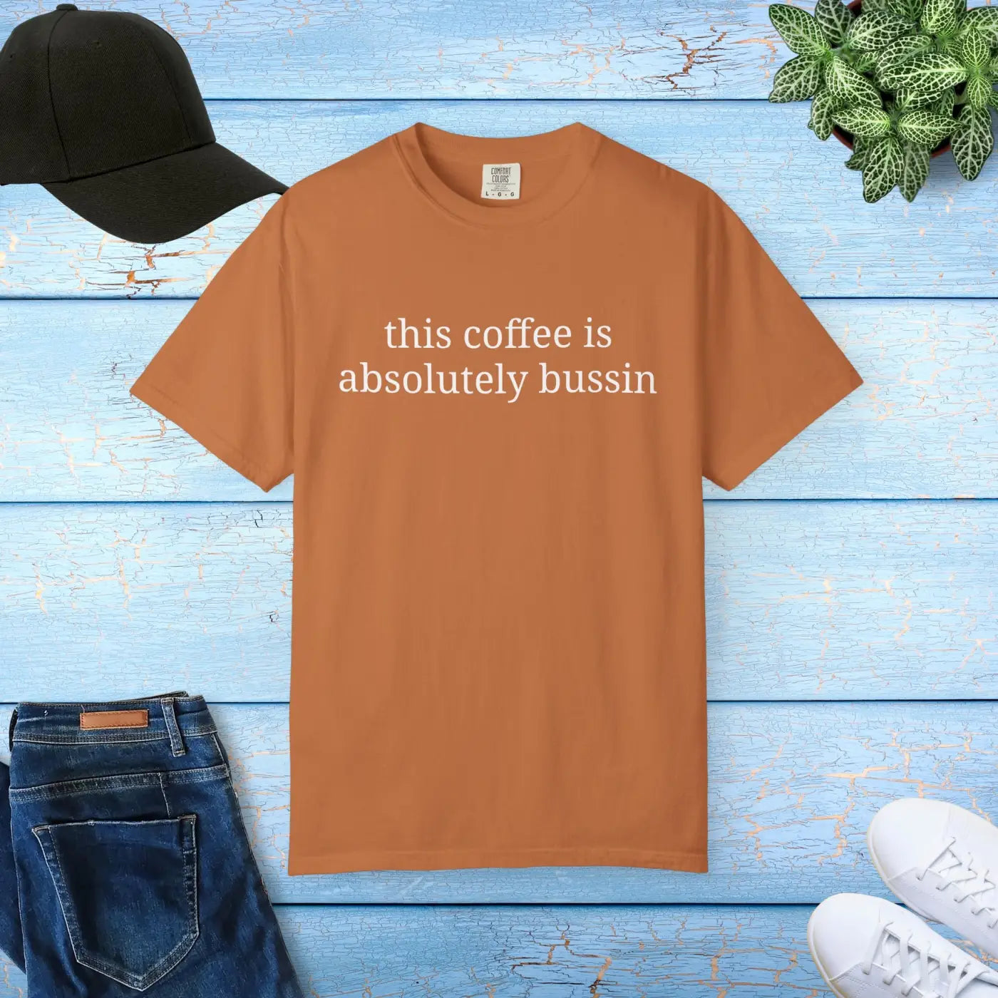 Coffee Lovers Unisex Garment-Dyed T-Shirt - Faded Finish - DipaliZ