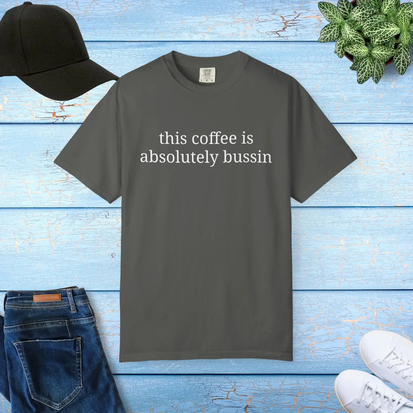 Coffee Lovers Unisex Garment-Dyed T-Shirt - Faded Finish - DipaliZ
