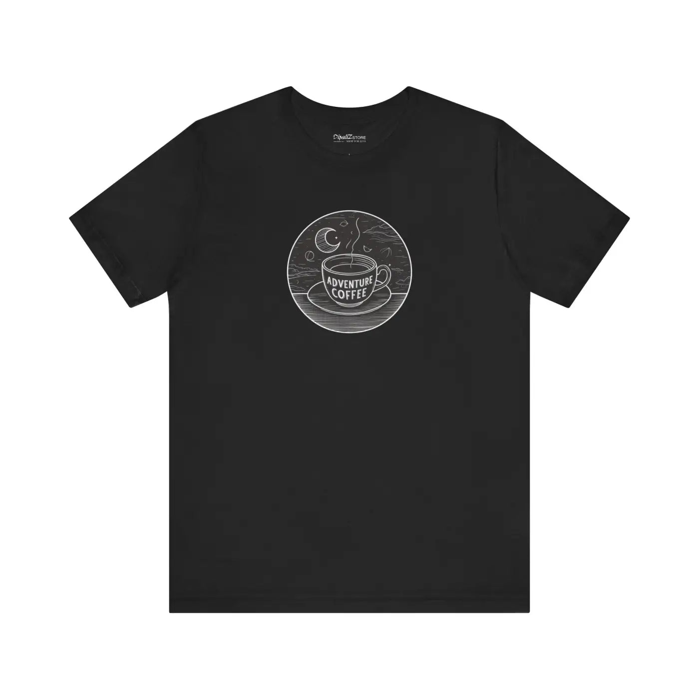 Ultimate Unisex Jersey Short Sleeve Tee - Coffee Adventure - DipaliZ