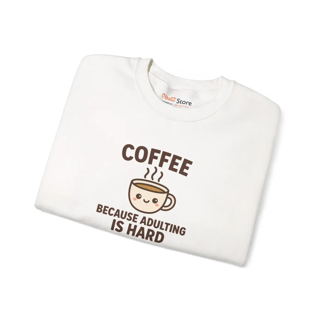 Coffee Lover Crewneck Sweatshirt - Casual Comfort Wear - DipaliZ