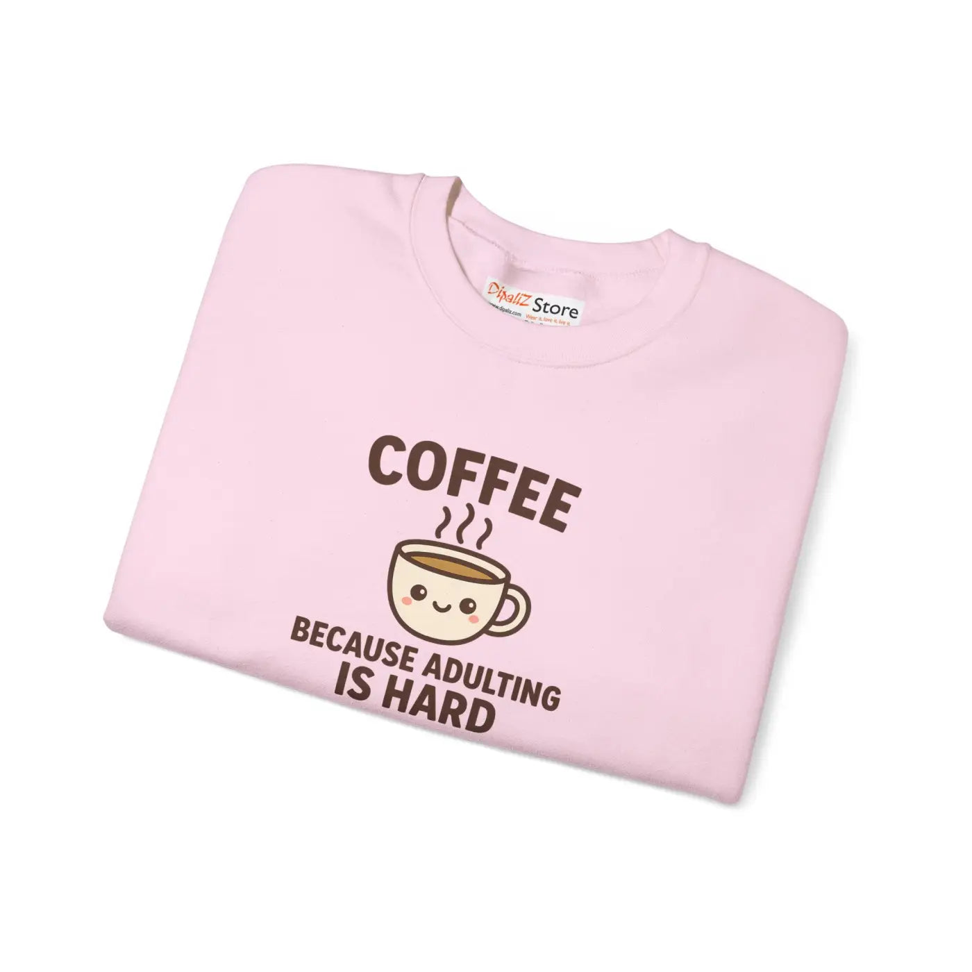 Coffee Lover Crewneck Sweatshirt - Casual Comfort Wear - DipaliZ