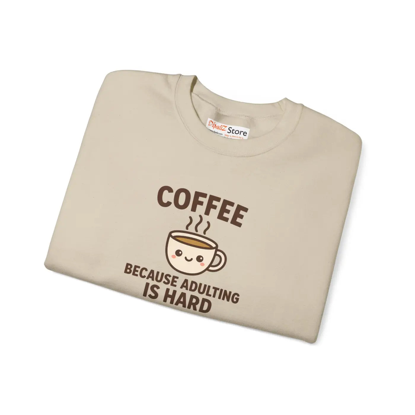 Coffee Lover Crewneck Sweatshirt - Casual Comfort Wear - DipaliZ