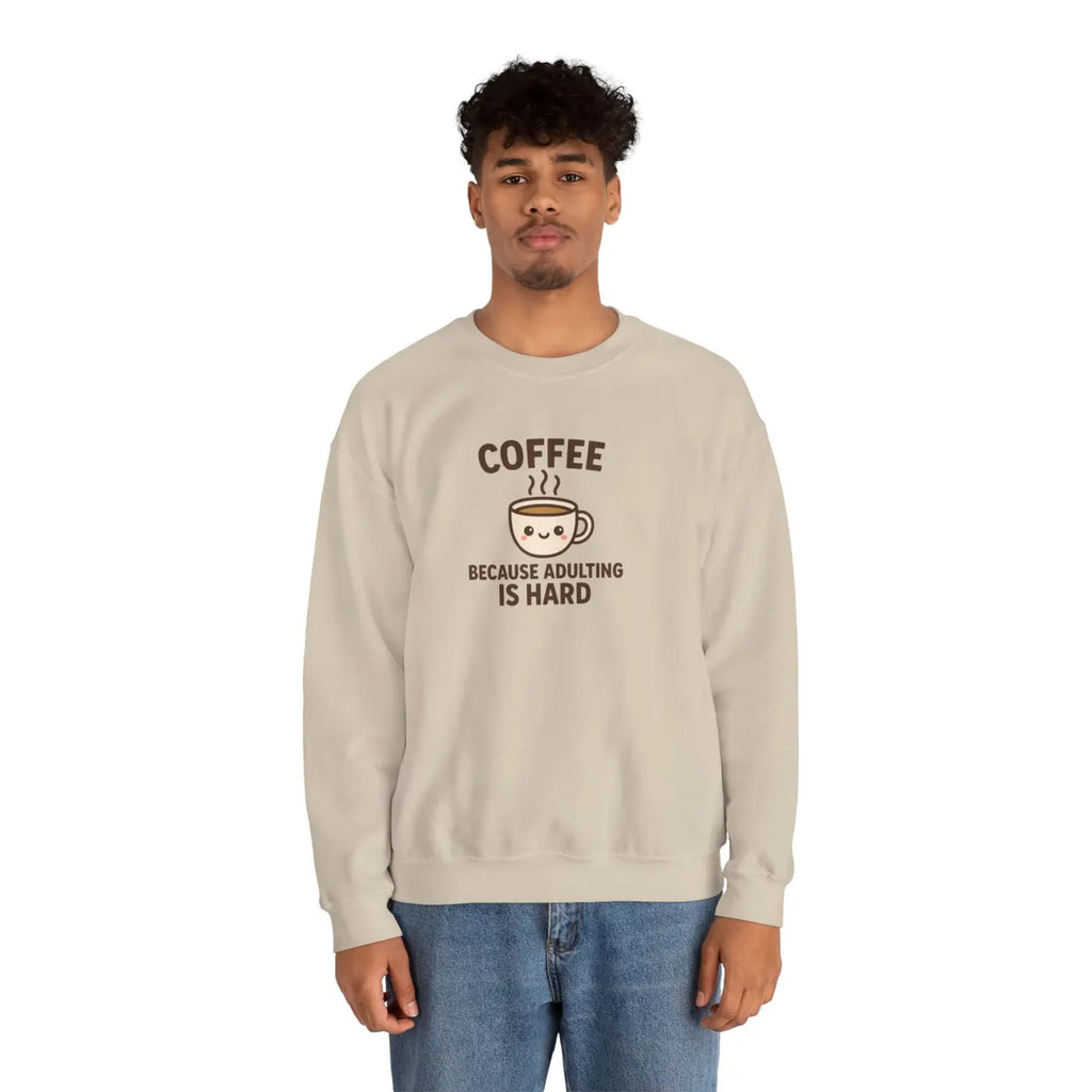 Coffee Lover Crewneck Sweatshirt - Casual Comfort Wear - DipaliZ