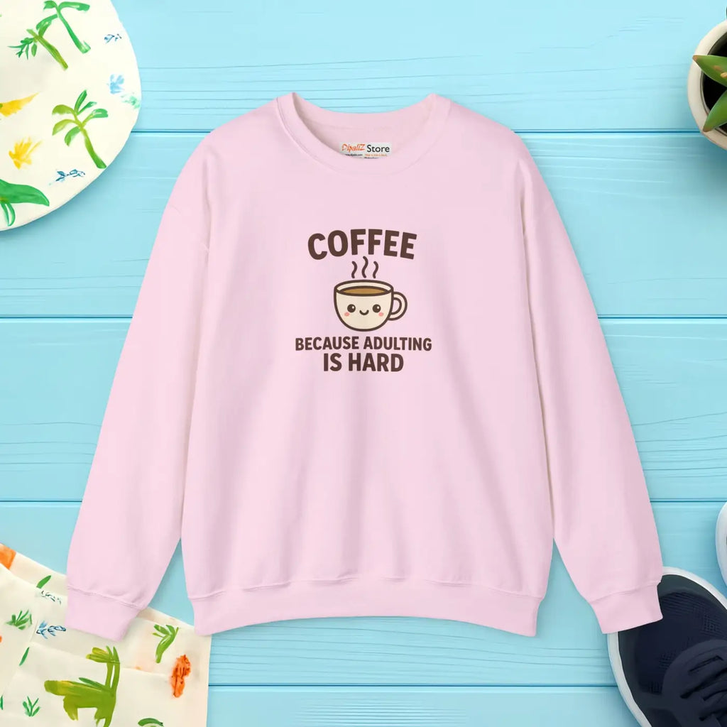 Coffee Lover Crewneck Sweatshirt - Casual Comfort Wear - DipaliZ