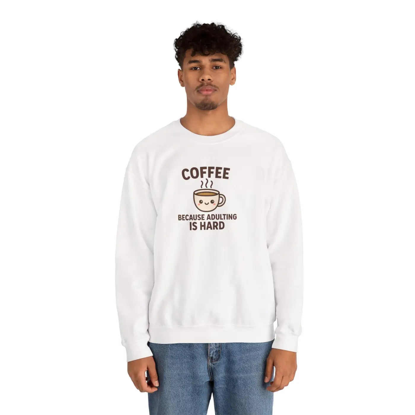 Coffee Lover Crewneck Sweatshirt - Casual Comfort Wear - DipaliZ