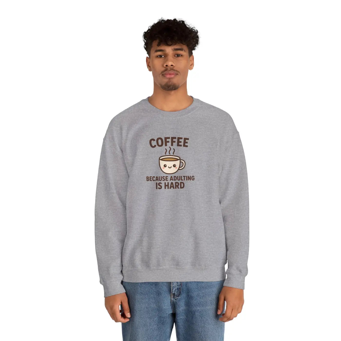 Coffee Lover Crewneck Sweatshirt - Casual Comfort Wear - DipaliZ