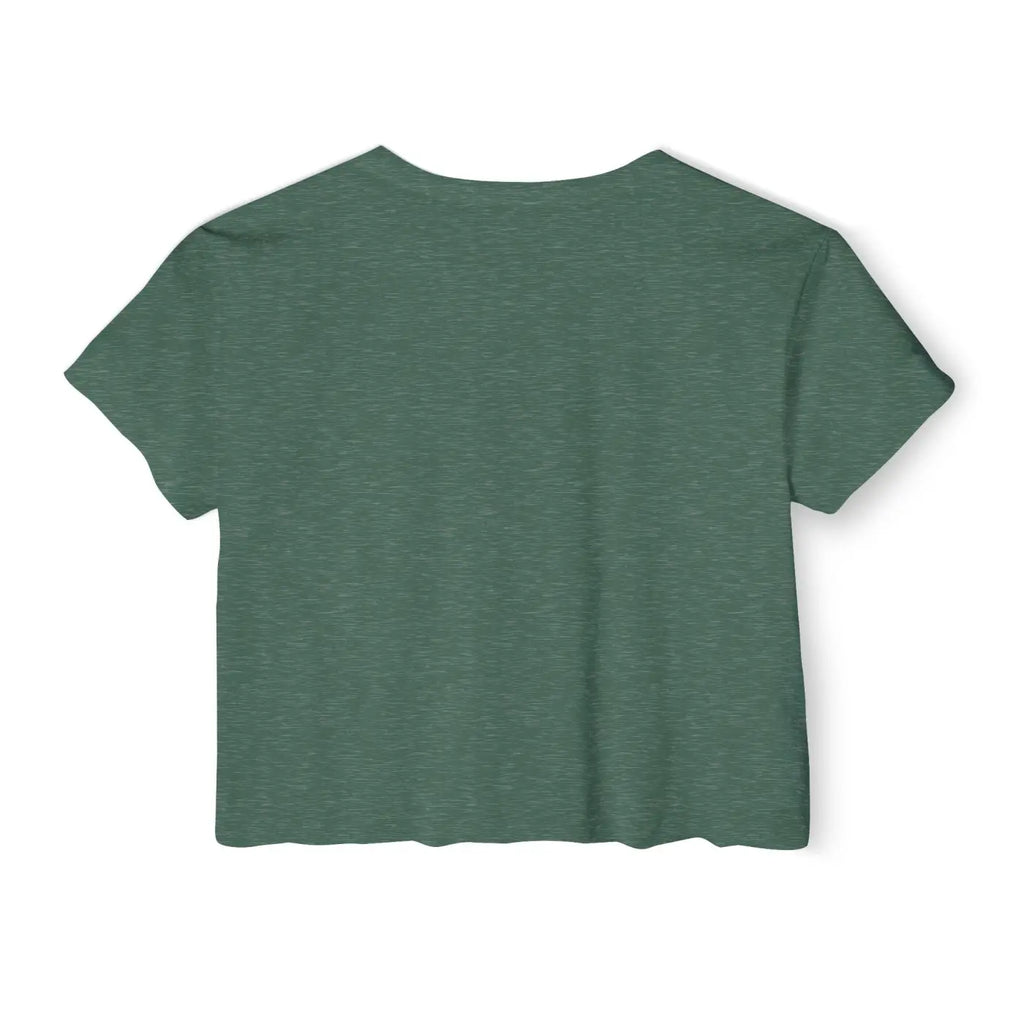 Coffee Lovers Festival Crop - Beach Vibes Summer Top - DipaliZ