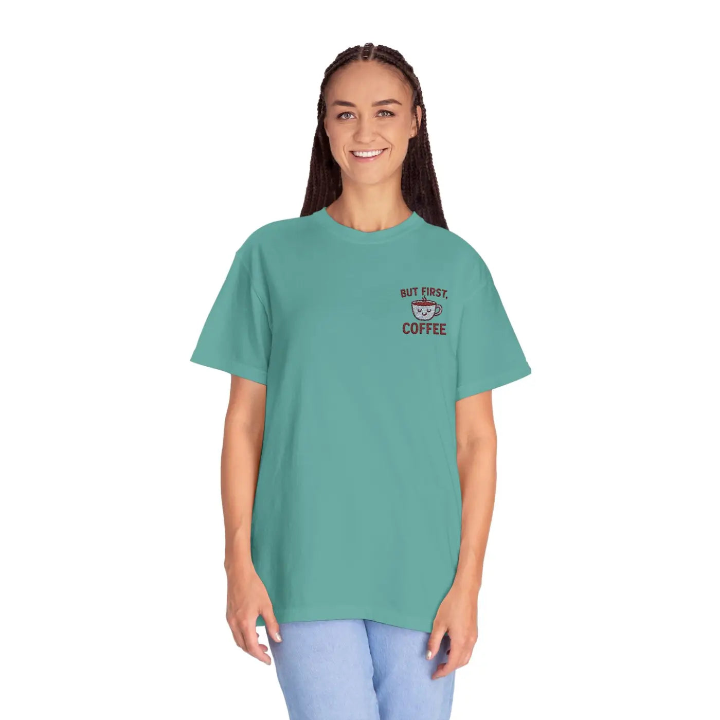 Premium Coffee Lovers Unisex Tee - Caffeine Style - DipaliZ