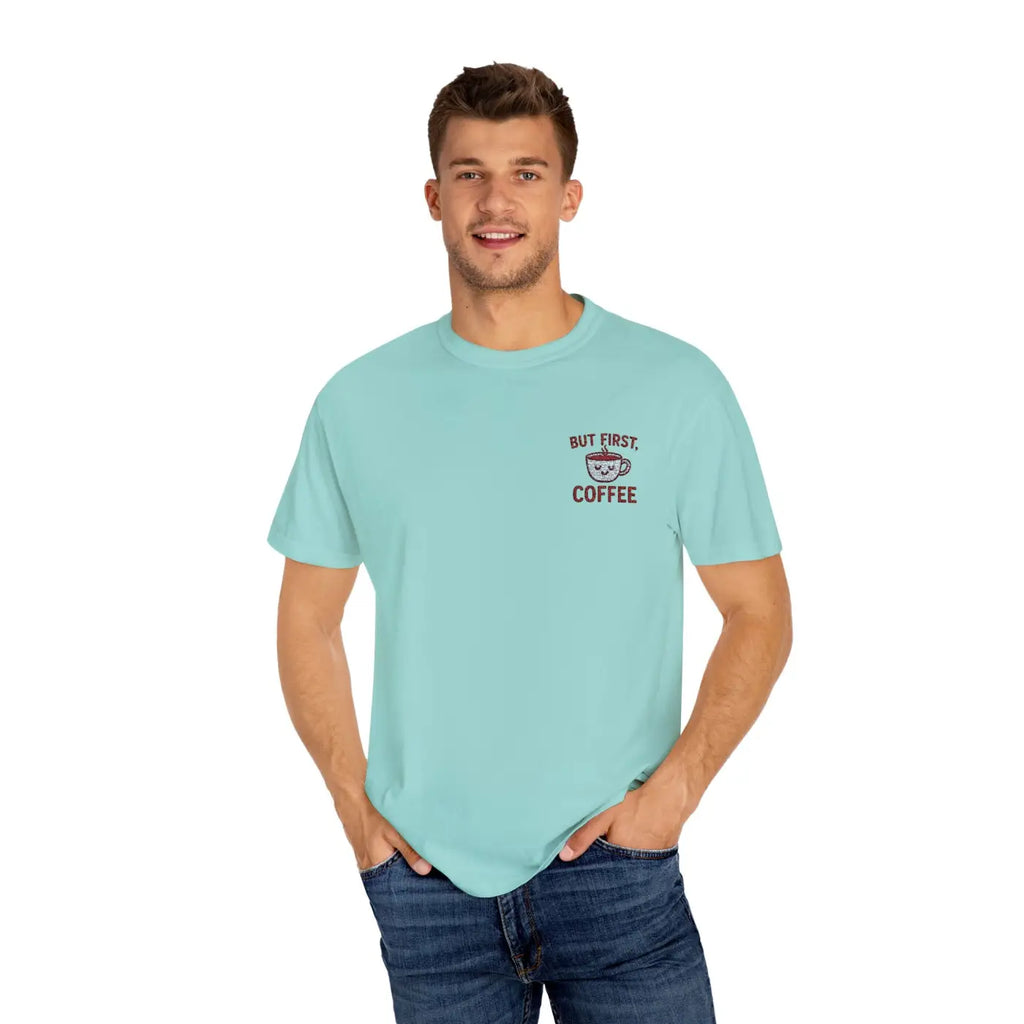 Premium Coffee Lovers Unisex Tee - Caffeine Style - DipaliZ
