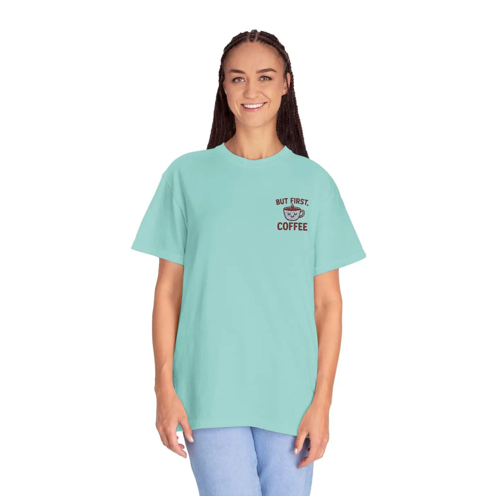 Premium Coffee Lovers Unisex Tee - Caffeine Style - DipaliZ