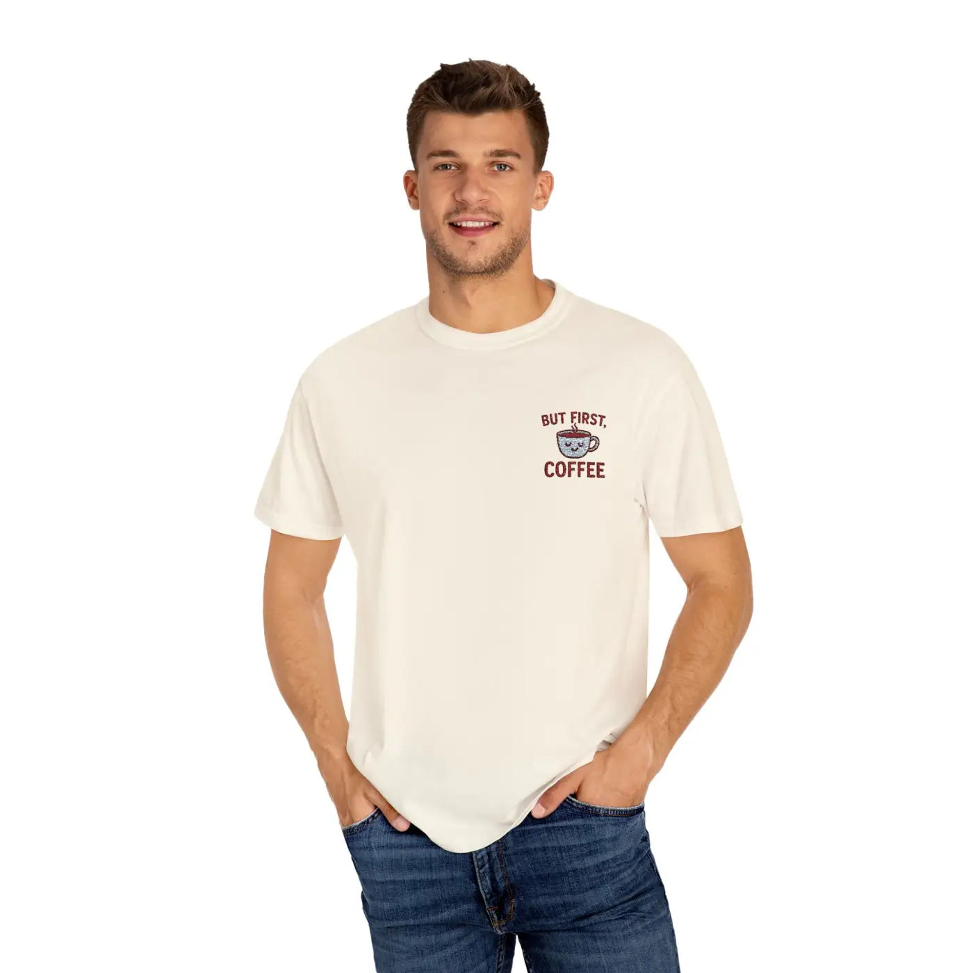 Premium Coffee Lovers Unisex Tee - Caffeine Style - DipaliZ