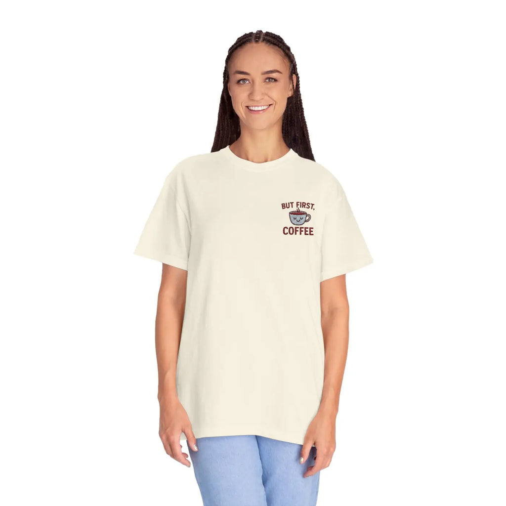 Premium Coffee Lovers Unisex Tee - Caffeine Style - DipaliZ