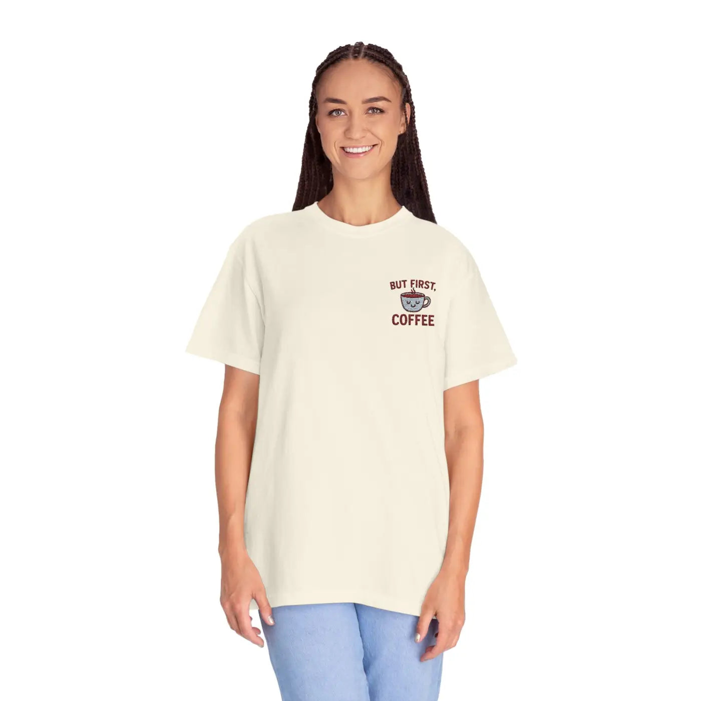 Premium Coffee Lovers Unisex Tee - Caffeine Style - DipaliZ