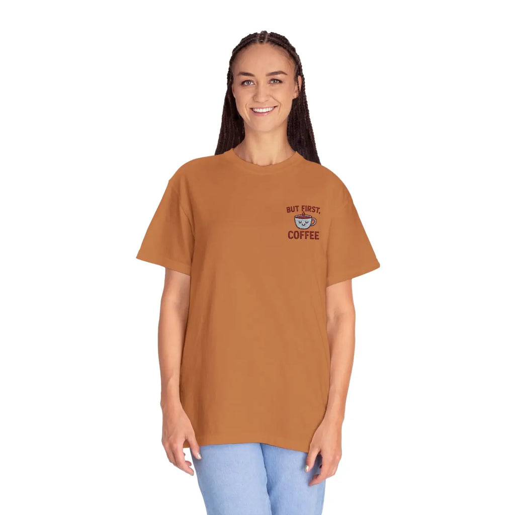 Premium Coffee Lovers Unisex Tee - Caffeine Style - DipaliZ
