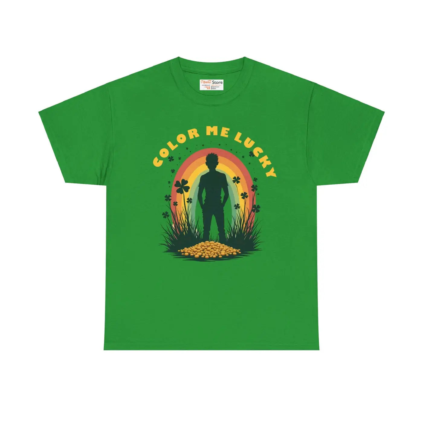 Leprechaun Inspired Heavy Cotton Tee - Unisex Comfort - DipaliZ