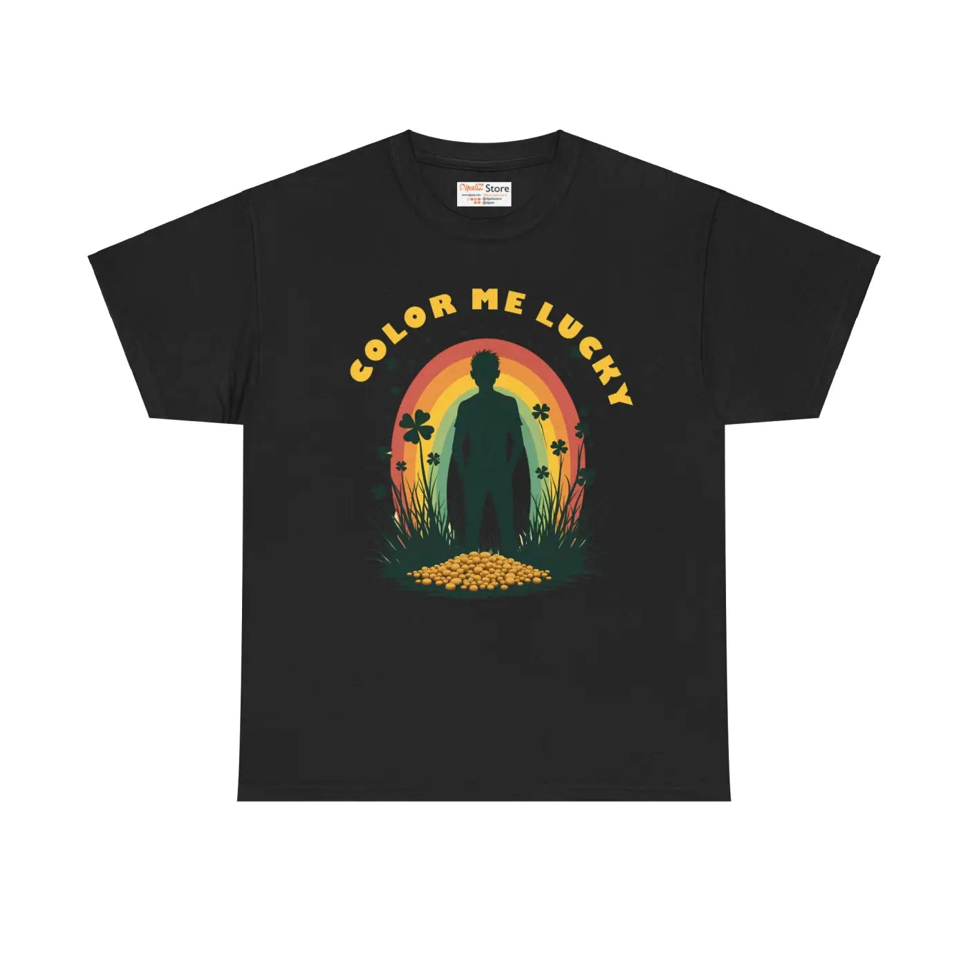 Leprechaun Inspired Heavy Cotton Tee - Unisex Comfort - DipaliZ