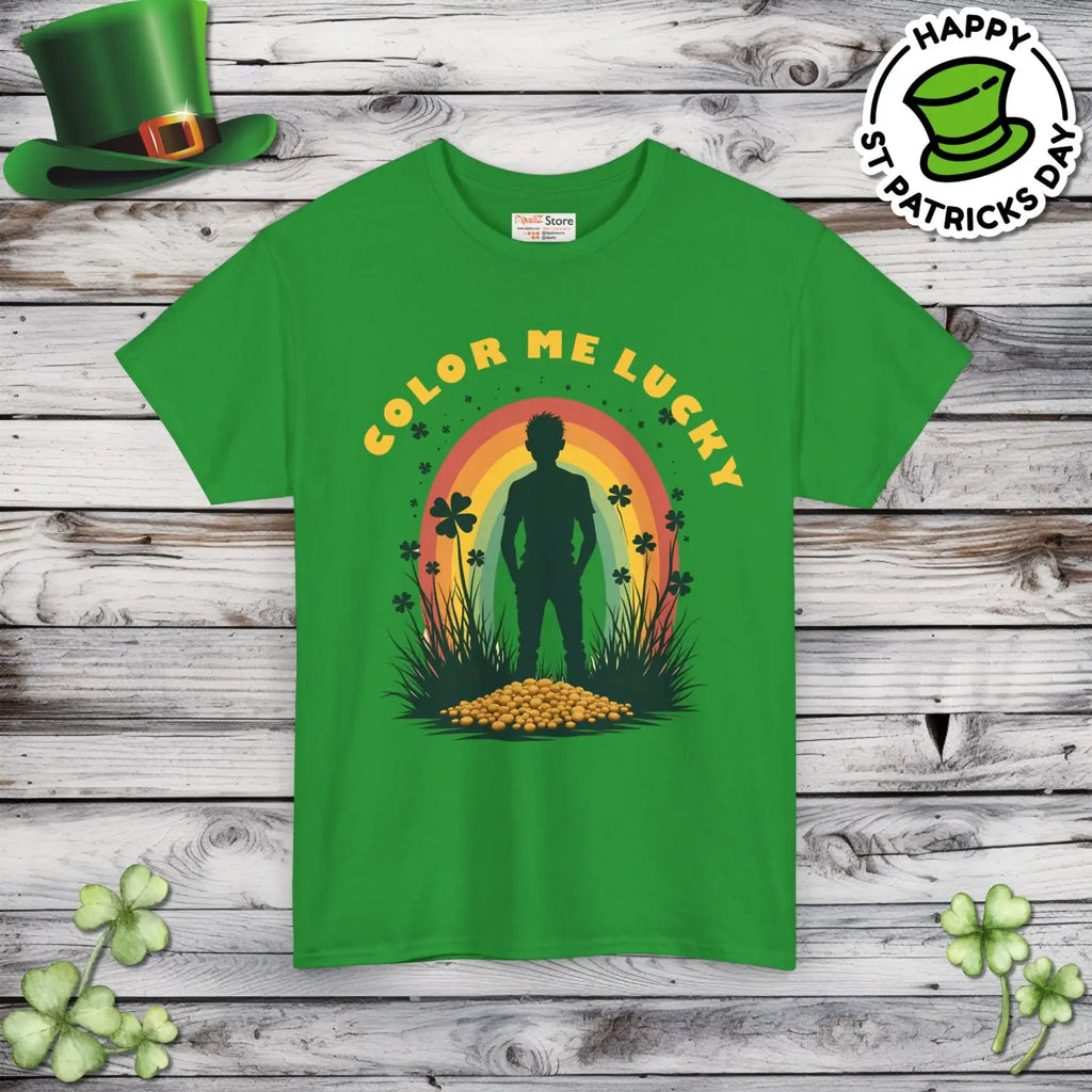 Leprechaun Inspired Heavy Cotton Tee - Unisex Comfort - DipaliZ