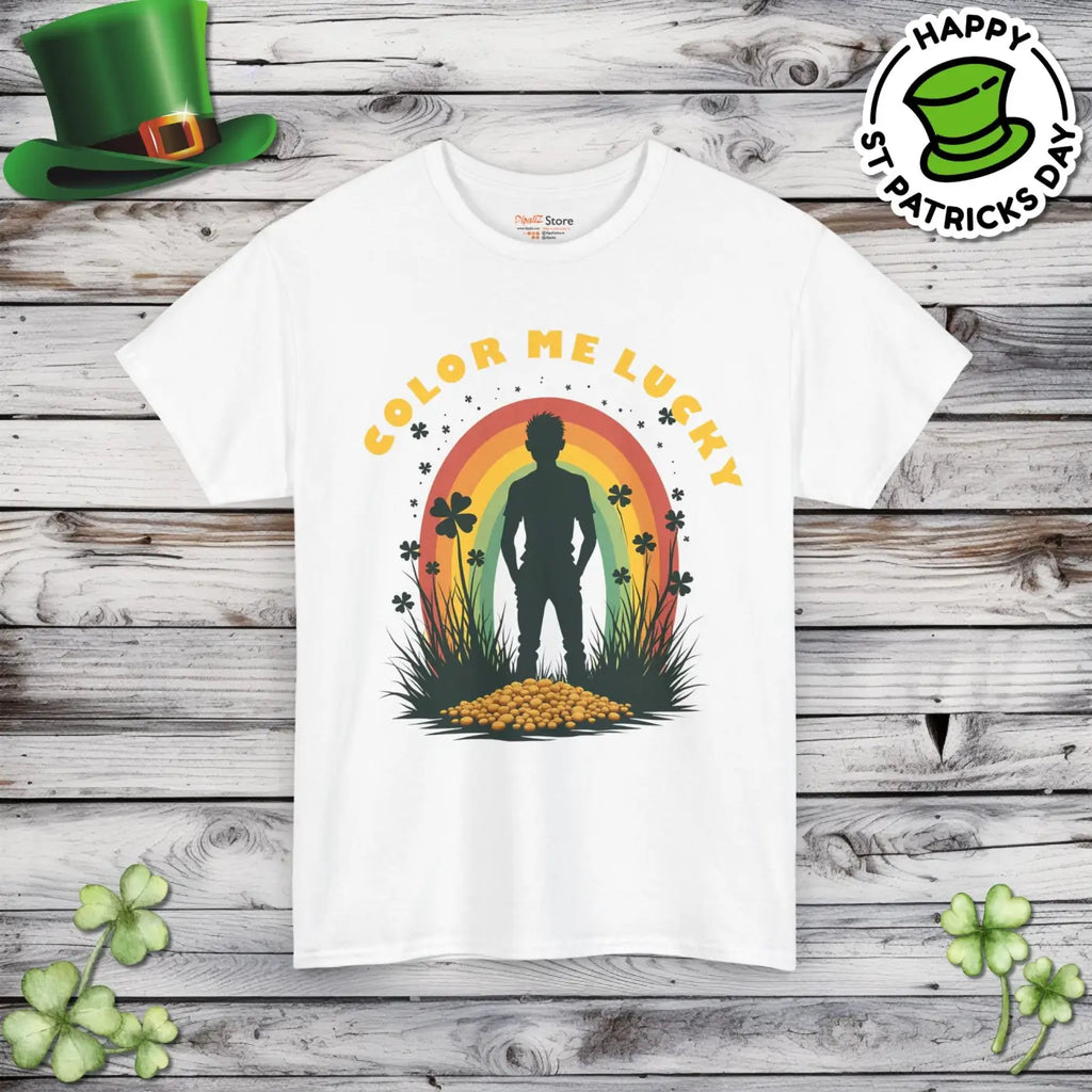 Leprechaun Inspired Heavy Cotton Tee - Unisex Comfort - DipaliZ