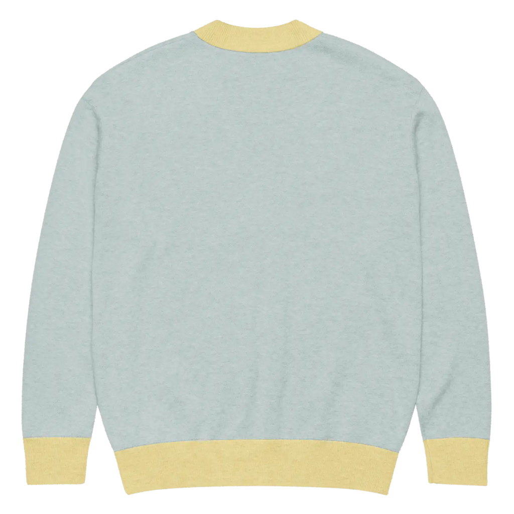 Colorblock Cardigan - Vibrant Rainbow Sleeves - DipaliZ