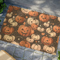 Colored Pumpkins Doormat - Tufted Coir Coconut Fiber - DipaliZ