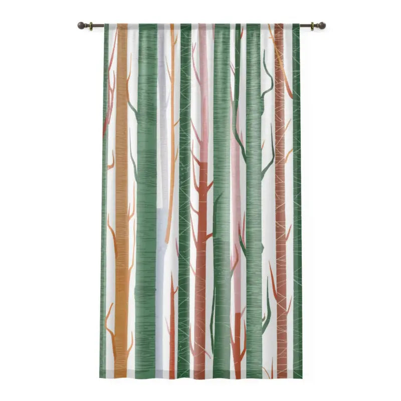 Cozy Comfort Curtains - Colored Trees Natural Light - DipaliZ
